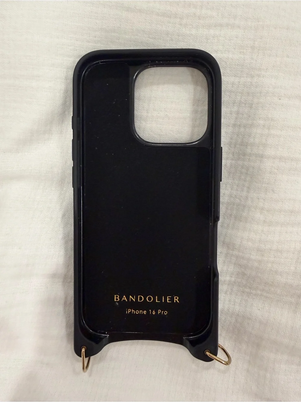Hailey Side Slot Leather Crossbody Bandolier IPhone 16 Pro